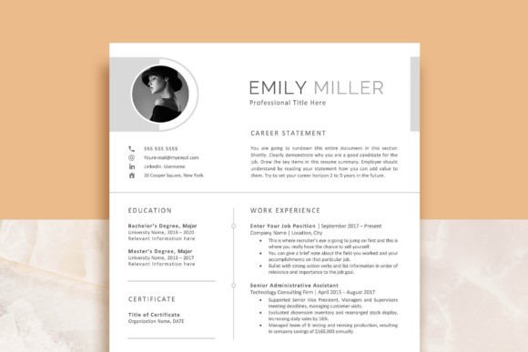 Download Creative Resume Template - Premium Resources