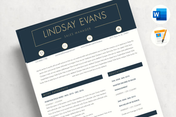 Download Professional Resume Template Bundle, Cover Letter, Reference - Resume template Collection